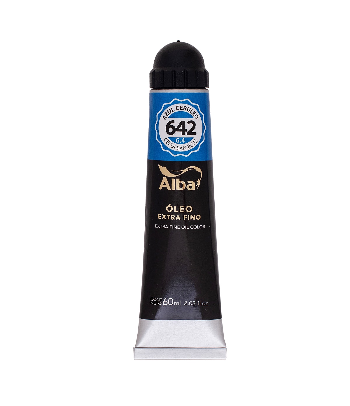 Oleo profesional alba 60 ml g4 642  azul ceruleo  - 60 ML - Alba Artística